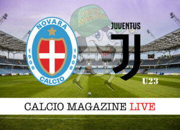 Novara Juventus Next Gen cronaca diretta live risultato in tempo reale