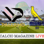 Palermo Modena cronaca diretta live risultato in tempo reale