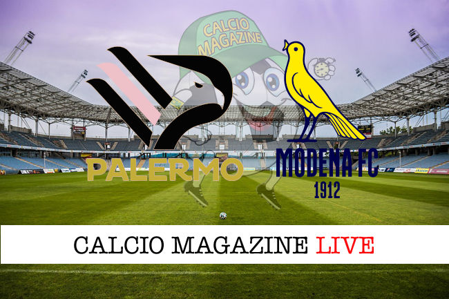 Palermo Modena cronaca diretta live risultato in tempo reale
