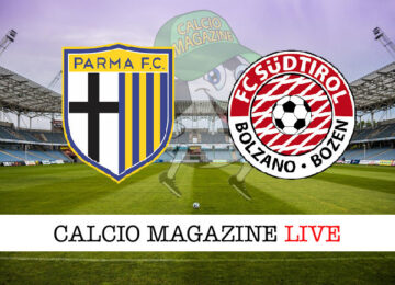Parma Sudtirol cronaca diretta live risultato in tempo reale