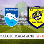Pescara Juve Stabia cronaca diretta live risultato in tempo reale