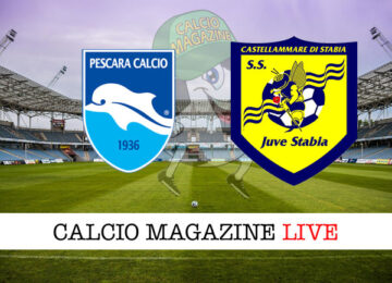 Pescara Juve Stabia cronaca diretta live risultato in tempo reale