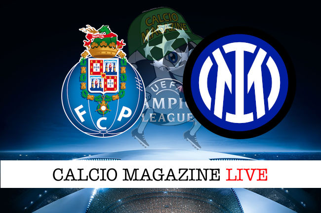Porto Inter cronaca diretta live risultato in tempo reale