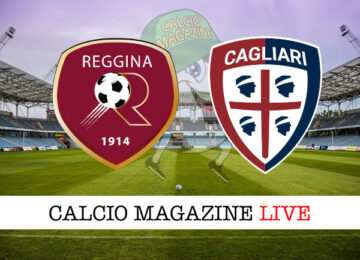 Reggina Cagliari cronaca diretta live risultato in tempo reale