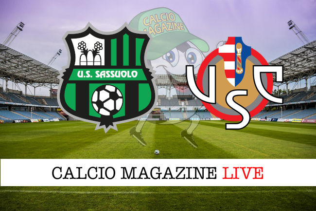 Sassuolo Cremonese cronaca diretta live risultato in tempo reale