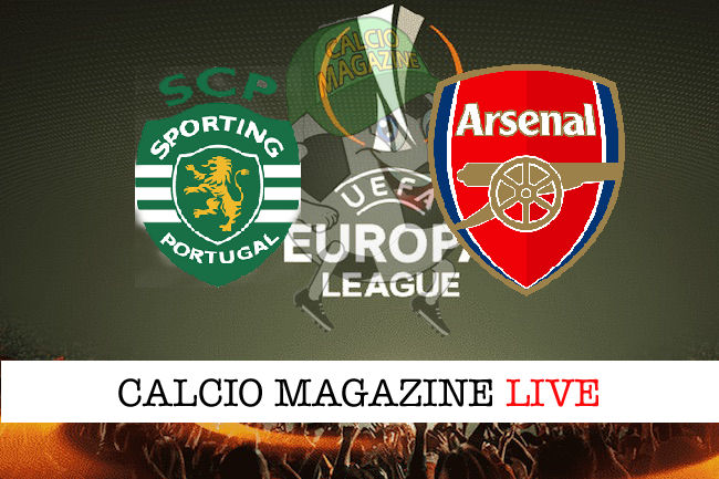 Sporting Lisbona Arsenal cronaca diretta live risultato in tempo reale