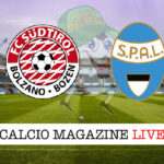Sudtirol SPAL cronaca diretta live risultato in tempo reale