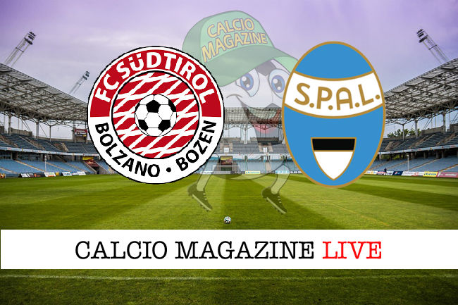 Sudtirol SPAL cronaca diretta live risultato in tempo reale