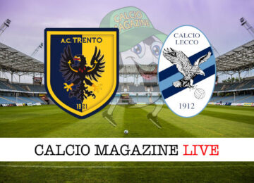 Trento Lecco cronaca diretta live risultato in tempo reale