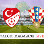 Turchia Croazia cronaca diretta live risultato in tempo reale