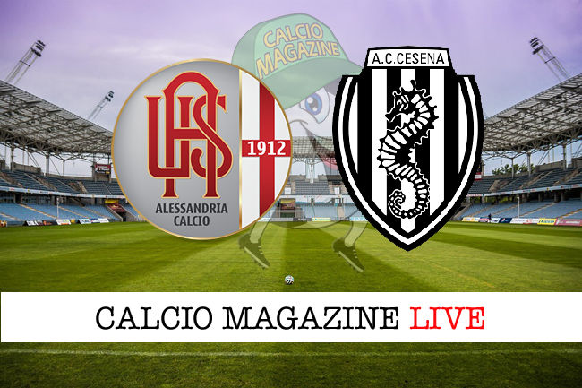 Alessandria Cesena cronaca diretta live risultato in tempo reale