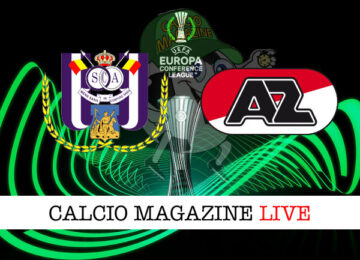 Anderlecht AZ Alkmaar cronaca diretta live risultato in tempo reale