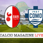 Bari Como cronaca diretta live risultato in tempo reale