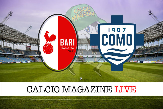 Bari Como cronaca diretta live risultato in tempo reale