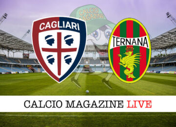 Cagliari Ternana cronaca diretta live risultato in tempo reale