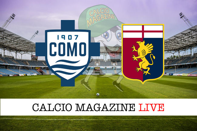 Como Genoa cronaca diretta live risultato in tempo reale