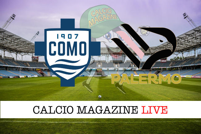 Como Palermo cronaca diretta live risultato in tempo reale