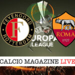 Feyenoord Roma cronaca diretta live risultato in tempo reale