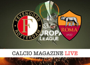Feyenoord Roma cronaca diretta live risultato in tempo reale