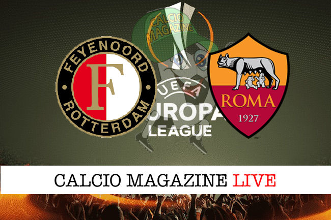 Feyenoord Roma cronaca diretta live risultato in tempo reale