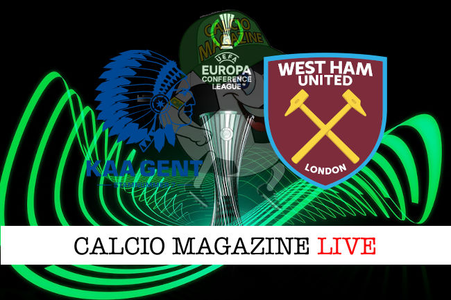 Gent West Ham cronaca diretta live risultato in tempo reale