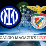 Inter Benfica cronaca diretta live risultato in tempo reale