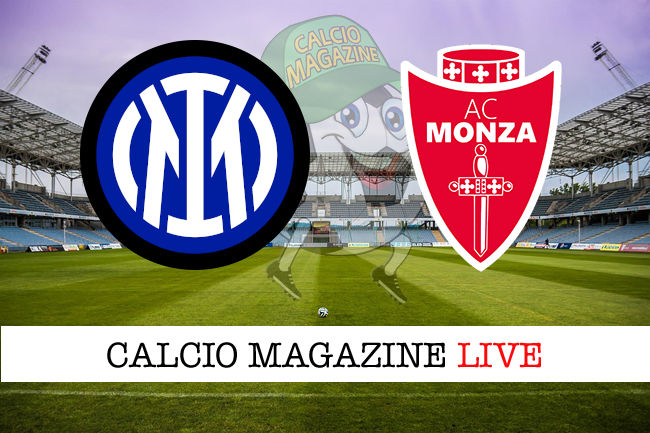 Inter Monza cronaca diretta live risultato in tempo reale