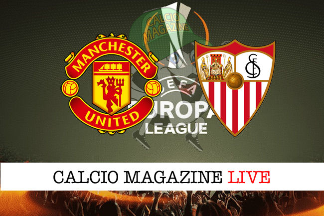 Manchester United Siviglia cronaca diretta live risultato in tempo reale