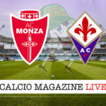 Monza Fiorentina cronaca diretta live risultato in tempo reale
