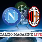 Napoli Milan Champions League cronaca diretta risultato tempo reale