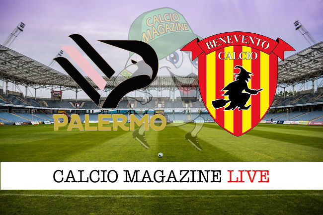 Palermo Benevento cronaca diretta live risultato in tempo reale