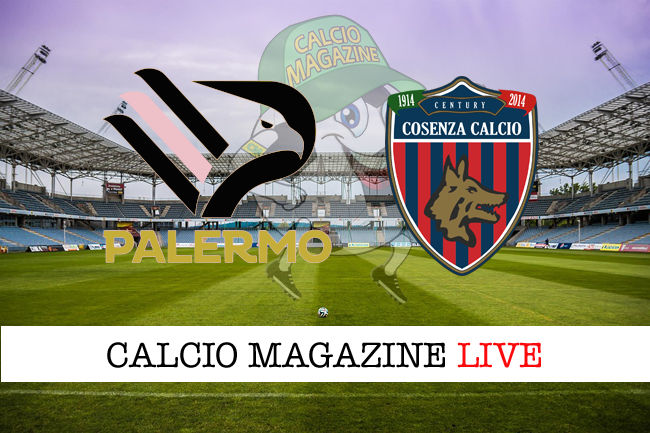 Palermo Cosenza cronaca diretta live risultato in tempo reale