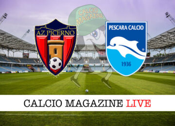 Picerno Pescara cronaca diretta live risultato in tempo reale