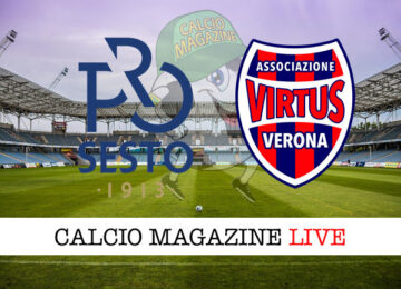 Pro Sesto Virtus Verona cronaca diretta live risultato in tempo reale