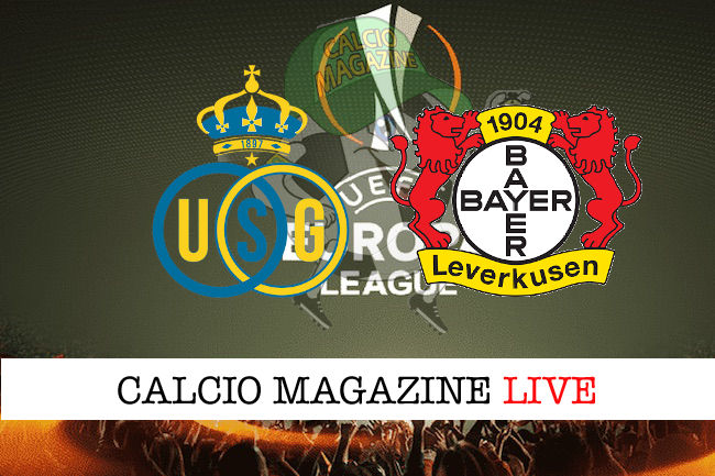 Royal Union Saint Gilloise Bayer Leverkusen cronaca diretta risultato tempo reale