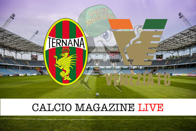 Ternana Venezia cronaca diretta live risultato in tempo reale