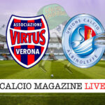 Virtus Verona Albinoleffe cronaca diretta live risultato in tempo reale