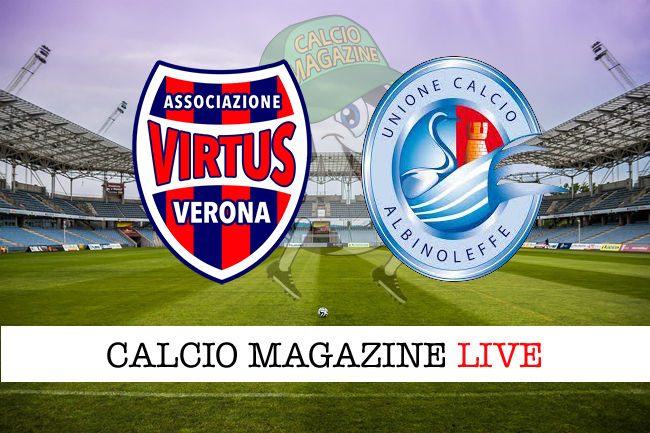 Virtus Verona Albinoleffe cronaca diretta live risultato in tempo reale