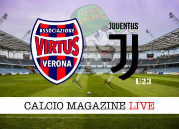 Virtus Verona Juventus Next Gen cronaca diretta live risultato in tempo reale