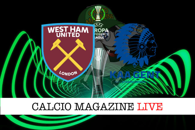 West Ham Gent cronaca diretta risultato tempo reale