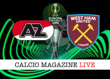 AZ Alkmaar West Ham cronaca diretta live risultato tempo reale
