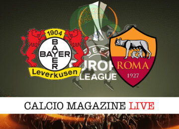 Bayer Leverkusen Roma cronaca diretta live risultato tempo reale