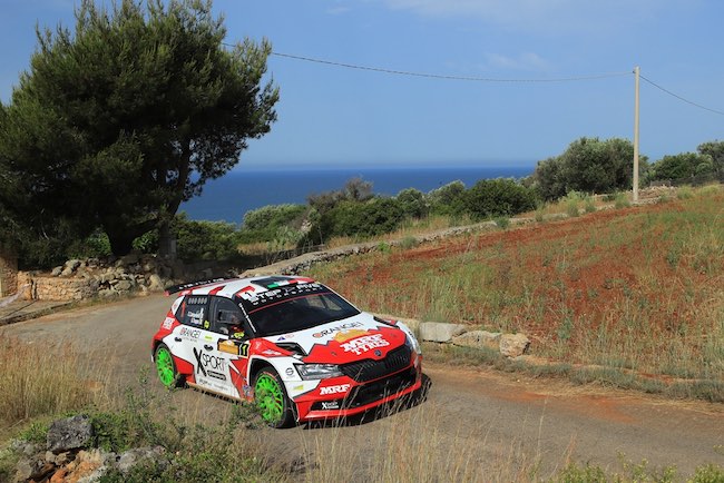 Campedelli Simone-Rappa Gianfrancesco, Skoda Fabia R5 #1