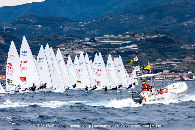 Campionato Europeo 470 MIX 2023 Marina degli Aregai