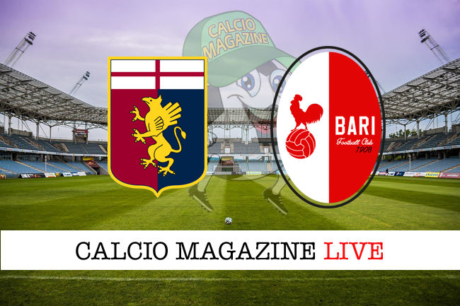 Genoa Bari cronaca diretta live risultato tempo reale