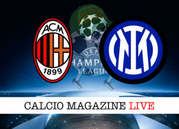 Milan Inter Champions League cronaca diretta live risultato tempo reale