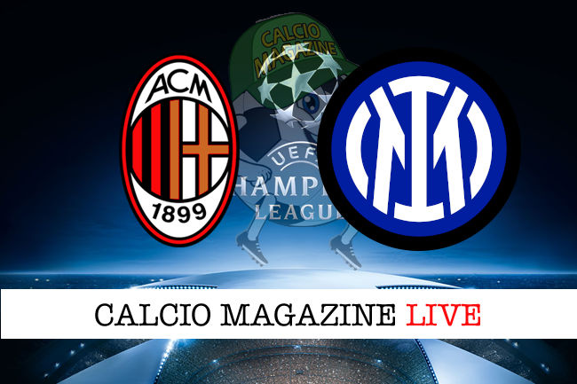 Inter Milan Champions League cronaca diretta live risultato tempo reale