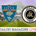Lecce Spezia cronaca diretta live risultato tempo reale