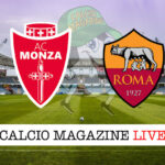Monza Roma cronaca diretta live risultato in tempo reale