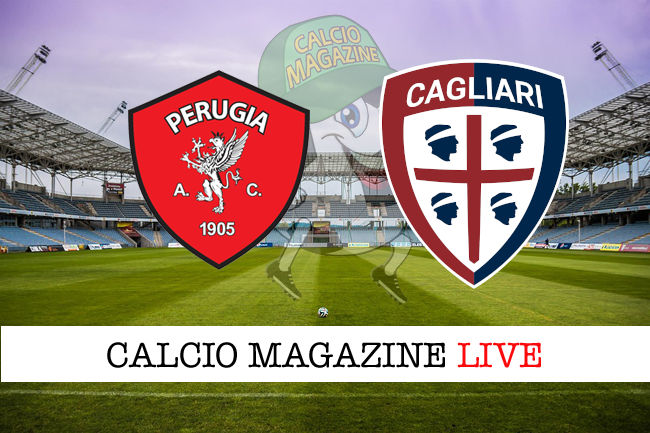 Perugia Cagliari cronaca diretta risultato in tempo reale